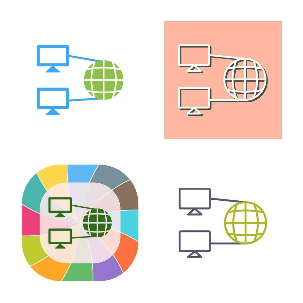 Internet Connectivity Vector Icon