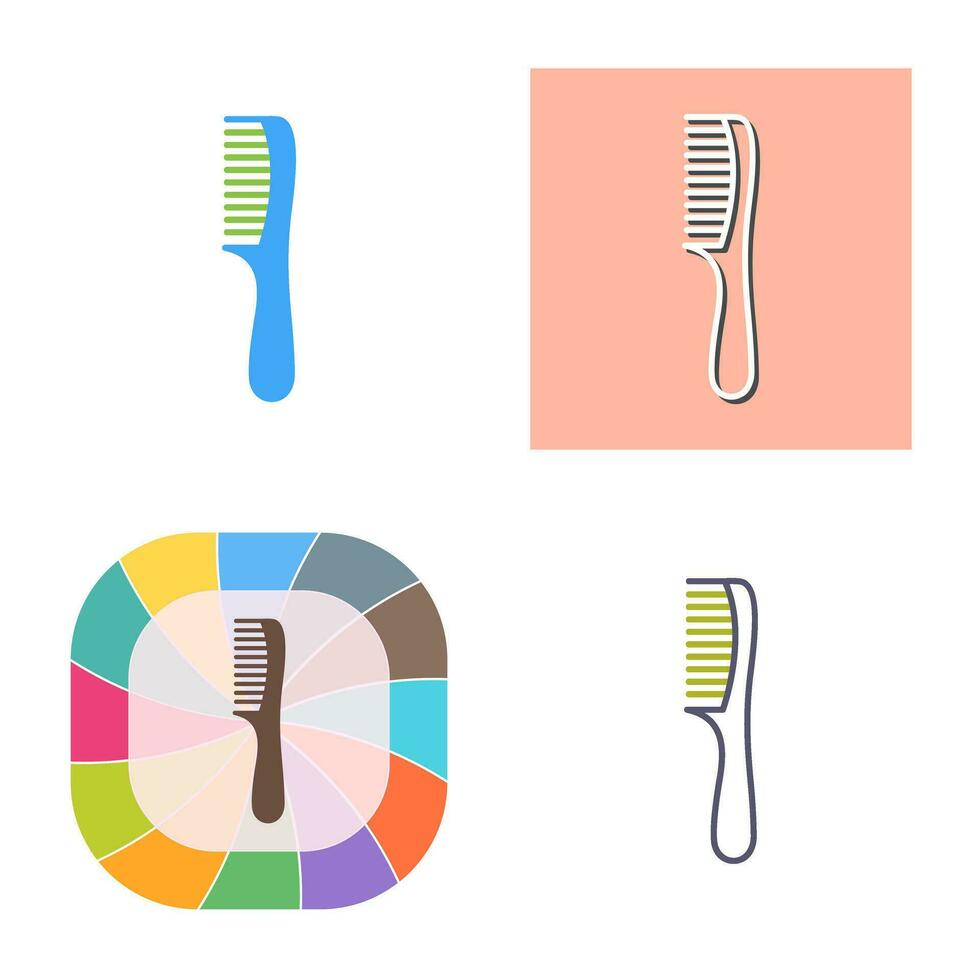 Comb Vector Icon
