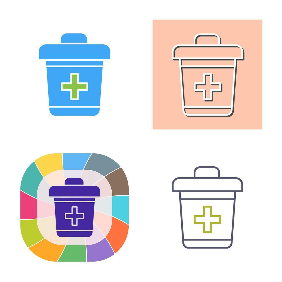 Dustbin Vector Icon