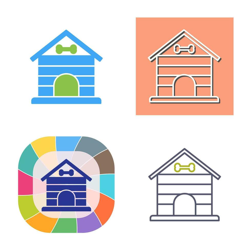 Dog House Vector Icon