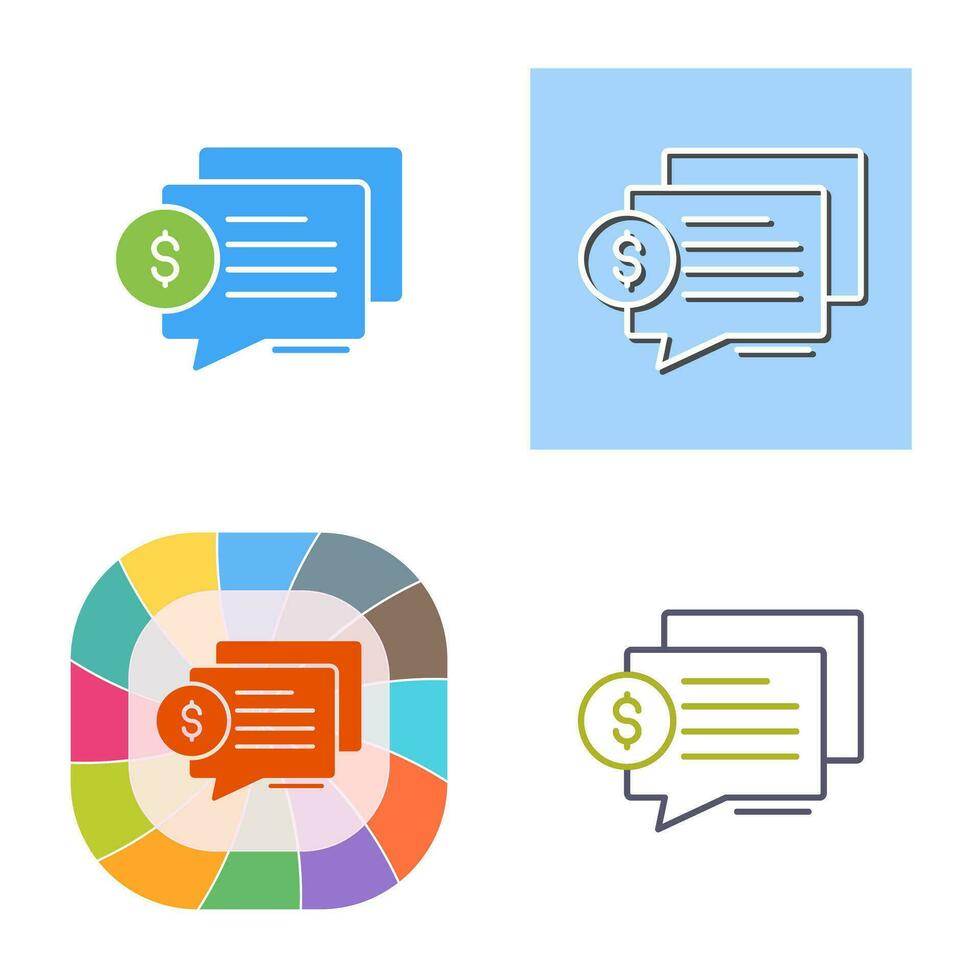 Dialog Vector Icon