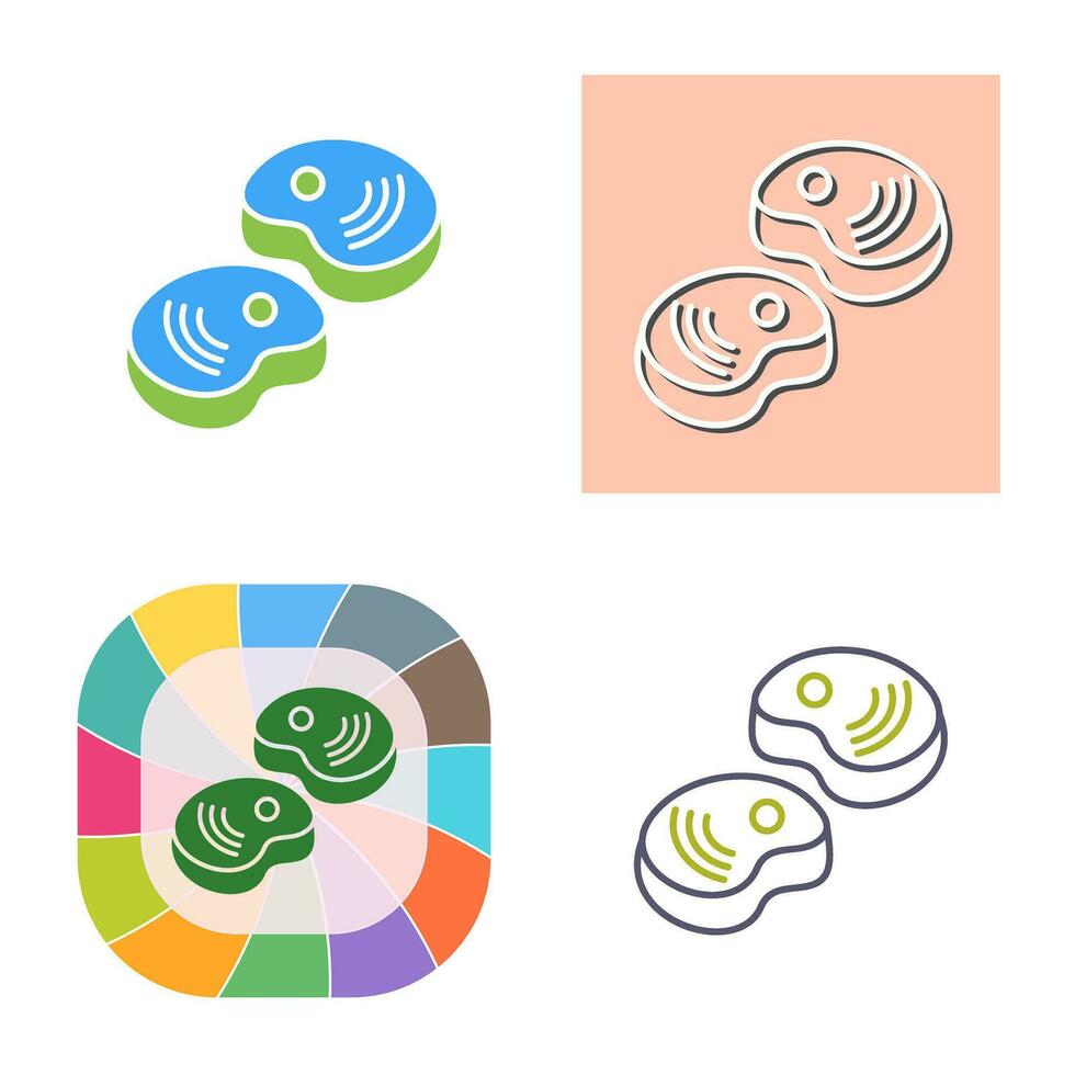 Steak Vector Icon