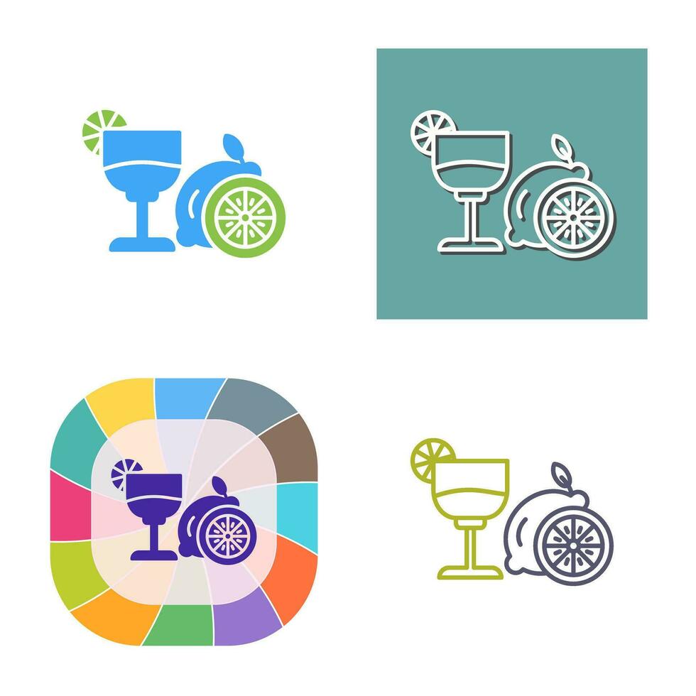 Lime Juice Vector Icon