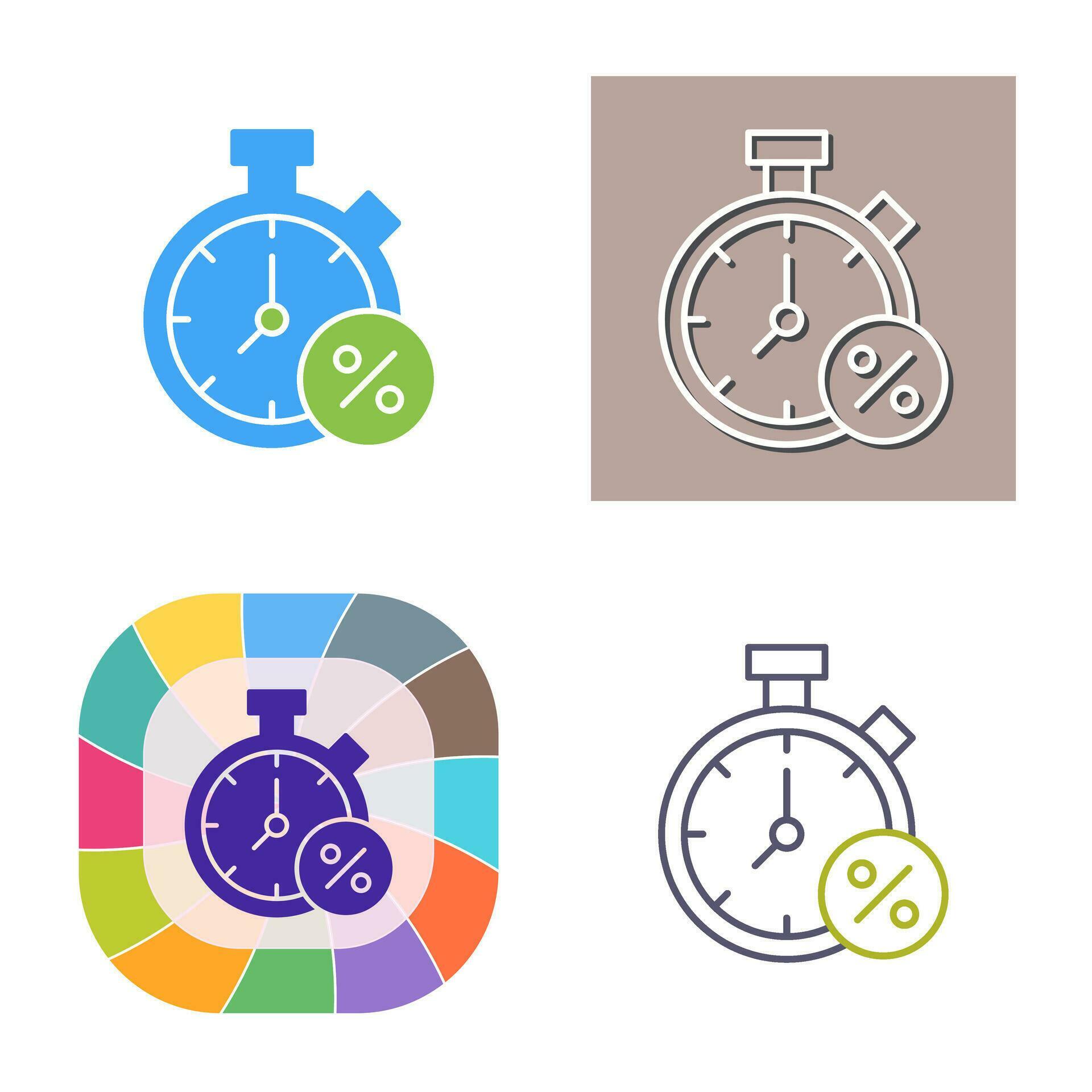 Timer Vector Icon 34678227 Vector Art at Vecteezy