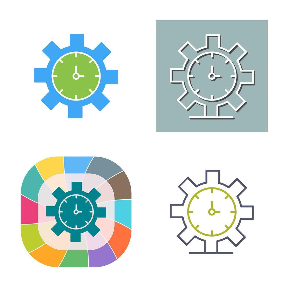 Time Management Vector Icon