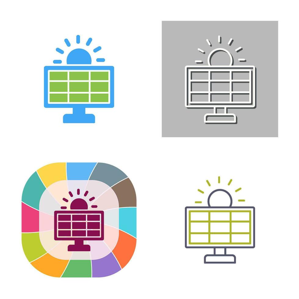 Solar System Vector Icon