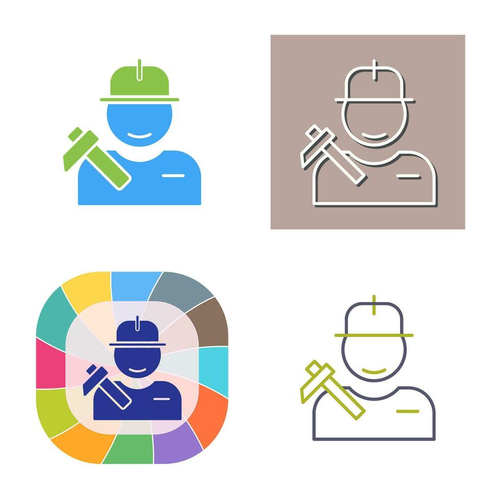 Worker Vector Icon