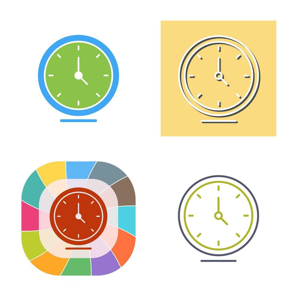 Clock Vector Icon