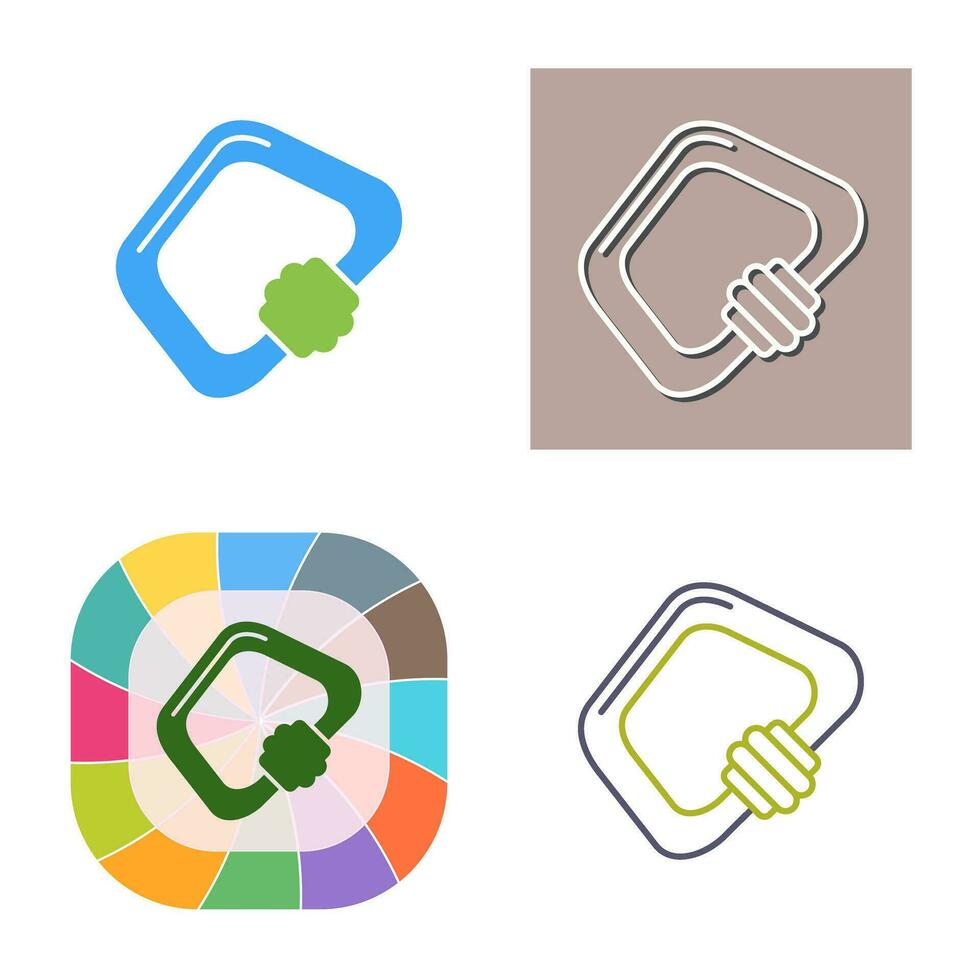 Carabiner Vector Icon