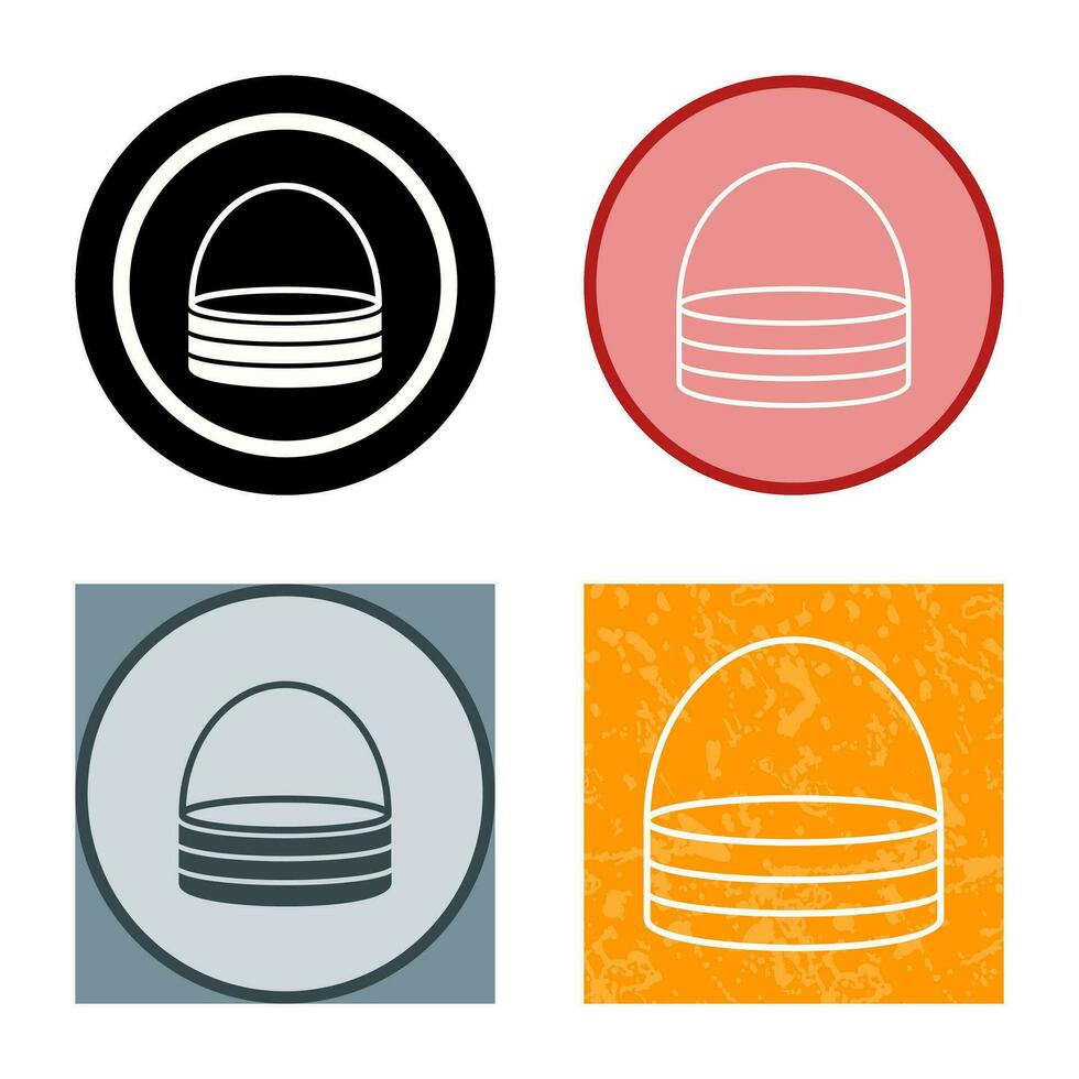 Unique Basket Vector Icon