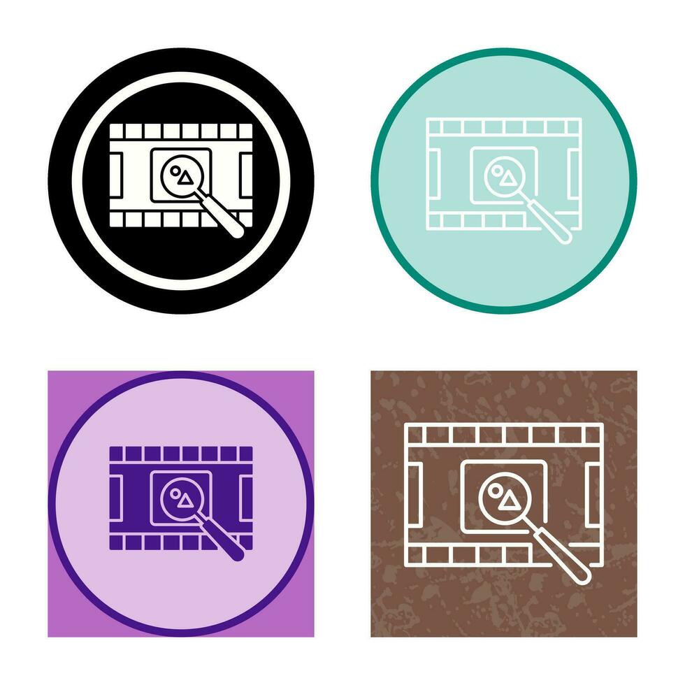 Unique Find Picture Vector Icon