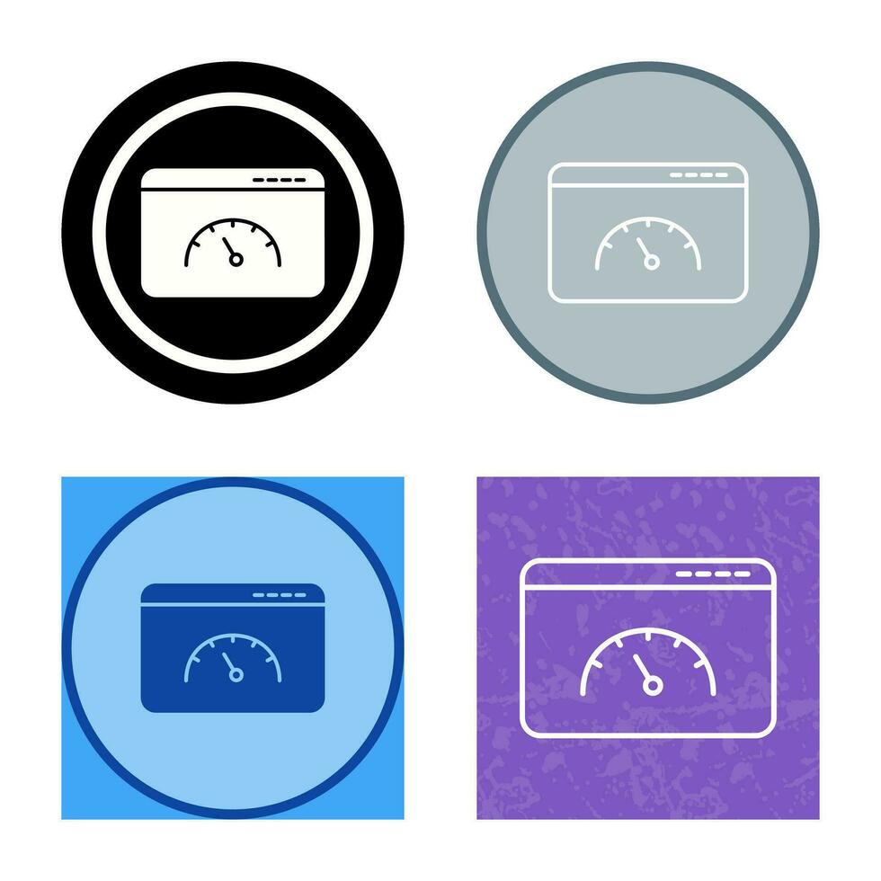 Page Speed Vector Icon