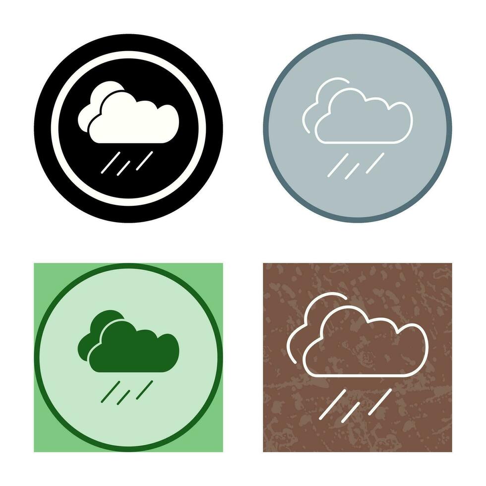 icono de vector de lluvia