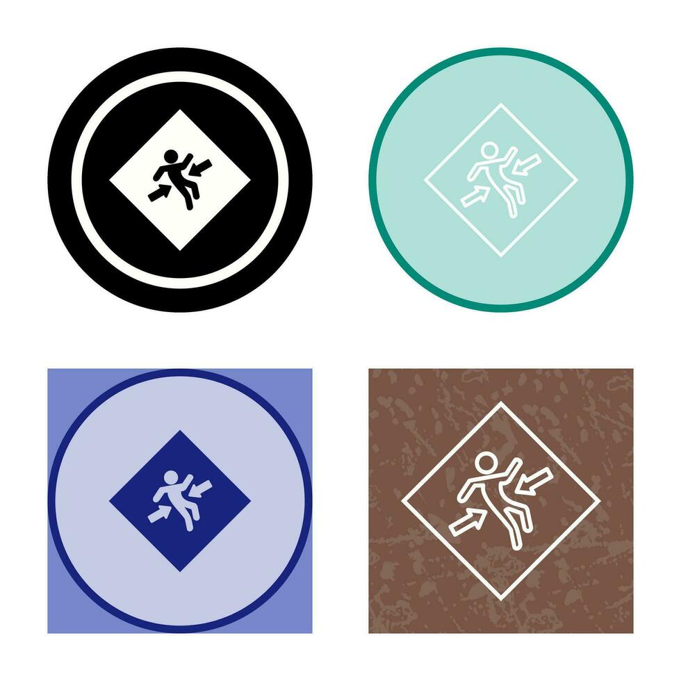 Crush Zone Vector Icon