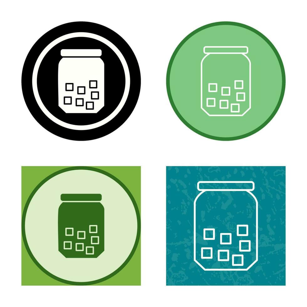 Sugar Bottle Vector Icon