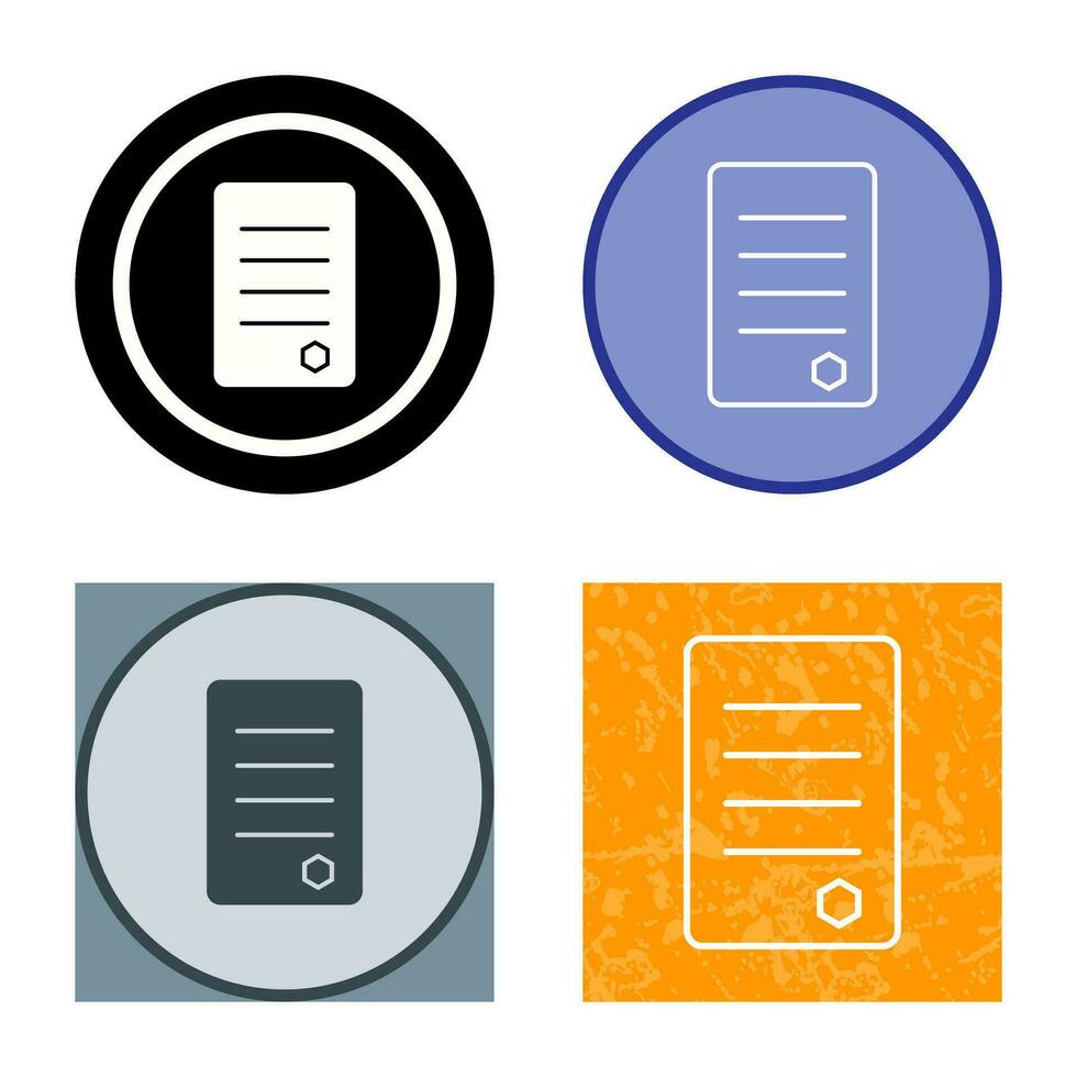 Unique Reports Vector Icon