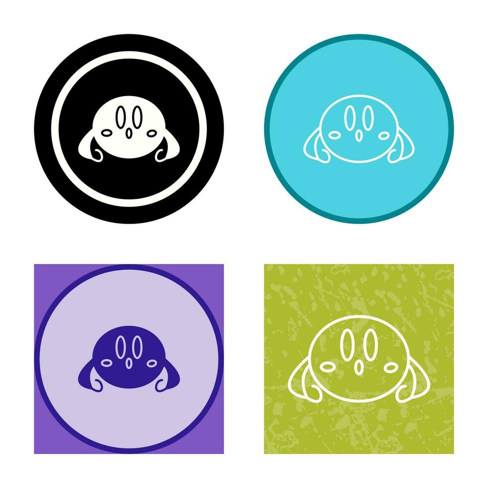 Unique Game Character Vector Icon