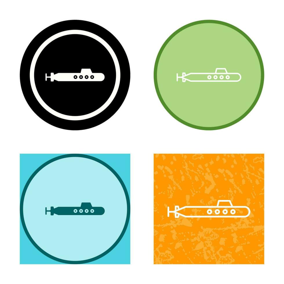 Submarine Vector Icon