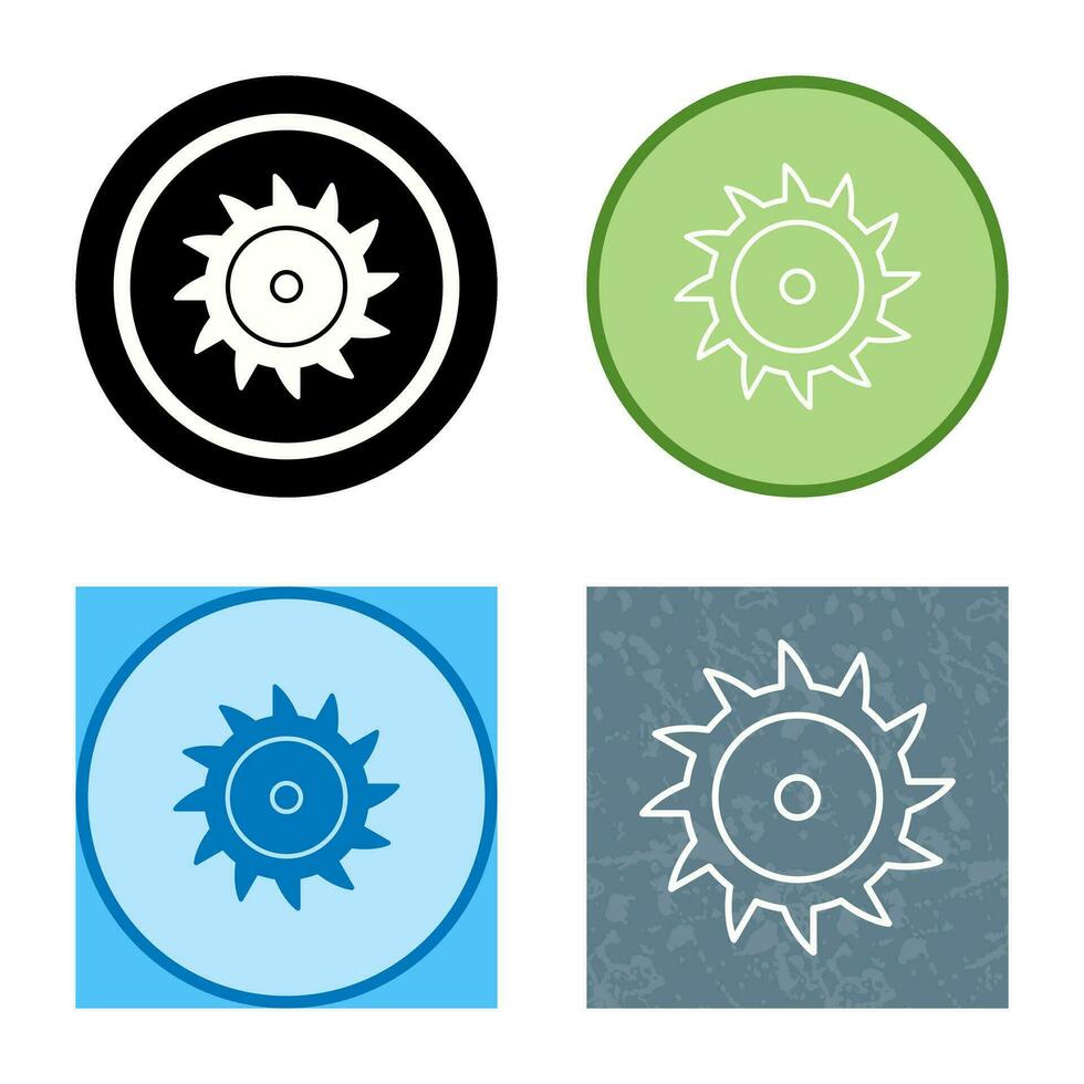 Saw Blade Vector Icon