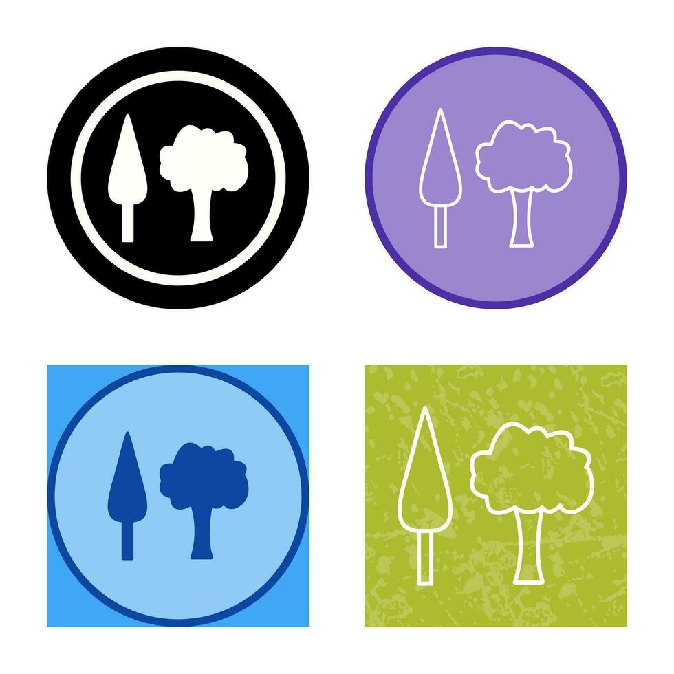 Trees Vector Icon