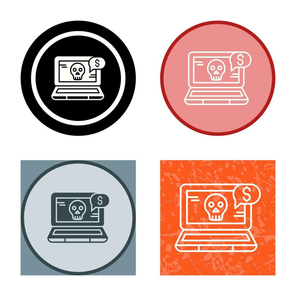 Online Fraud Vector Icon