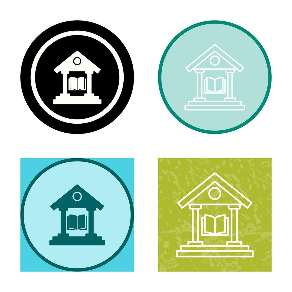 Library Vector Icon