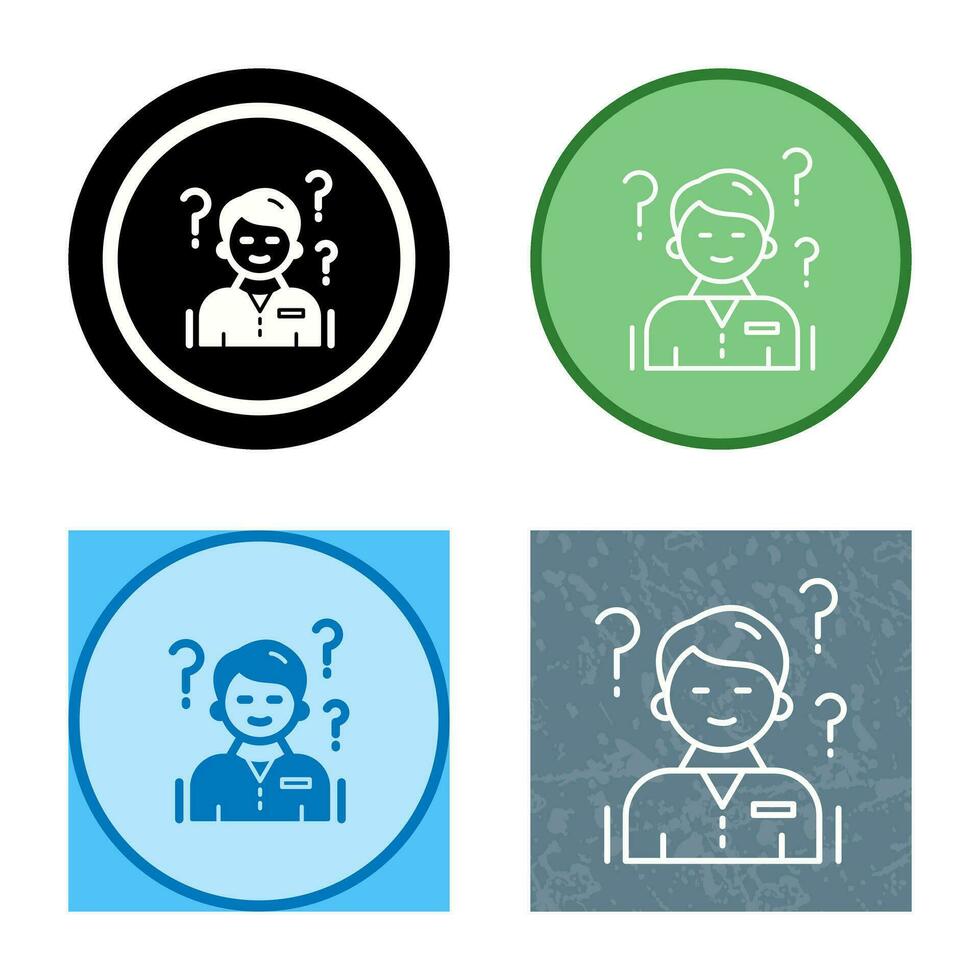 Confuse Vector Icon