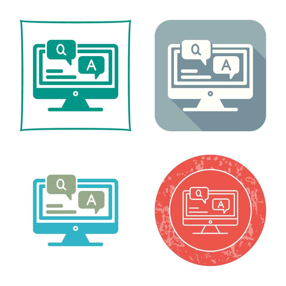 Faq Vector Icon