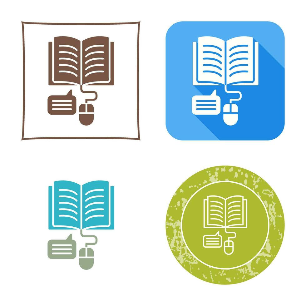 Online Learning Vector Icon