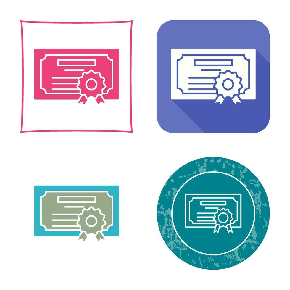 Diploma Vector Icon