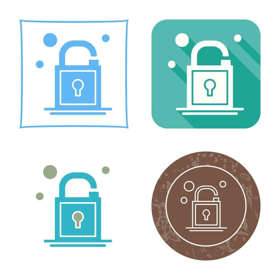 Open Lock Vector Icon