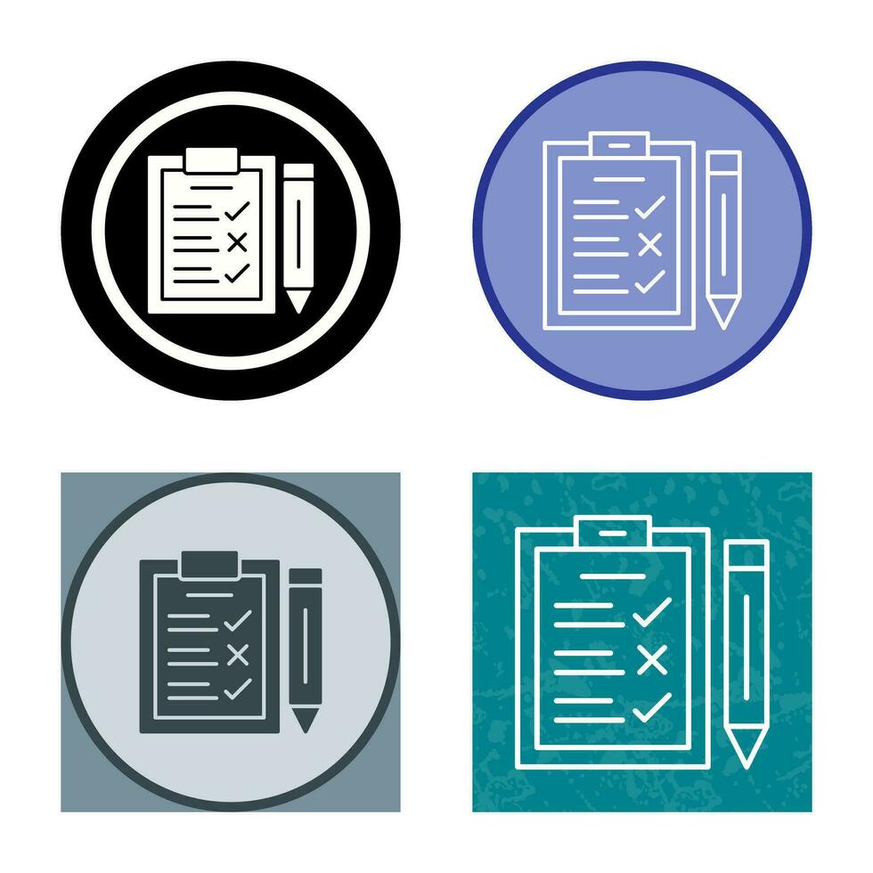 Clipboard Vector Icon