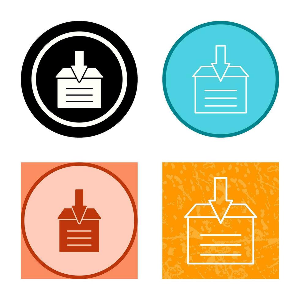 Archive Vector Icon