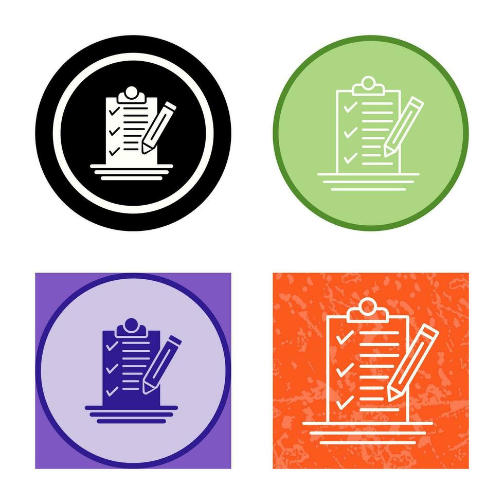 Check List Vector Icon