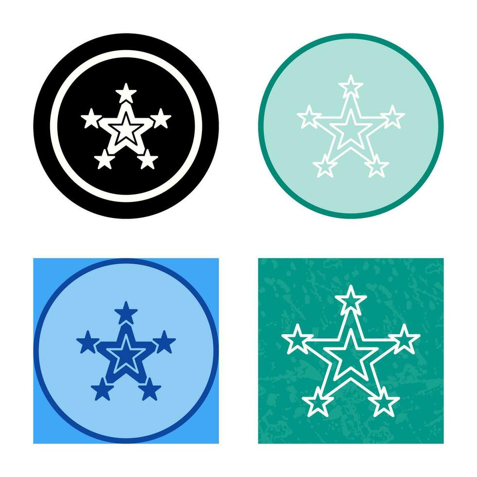 icono de vector de estrella