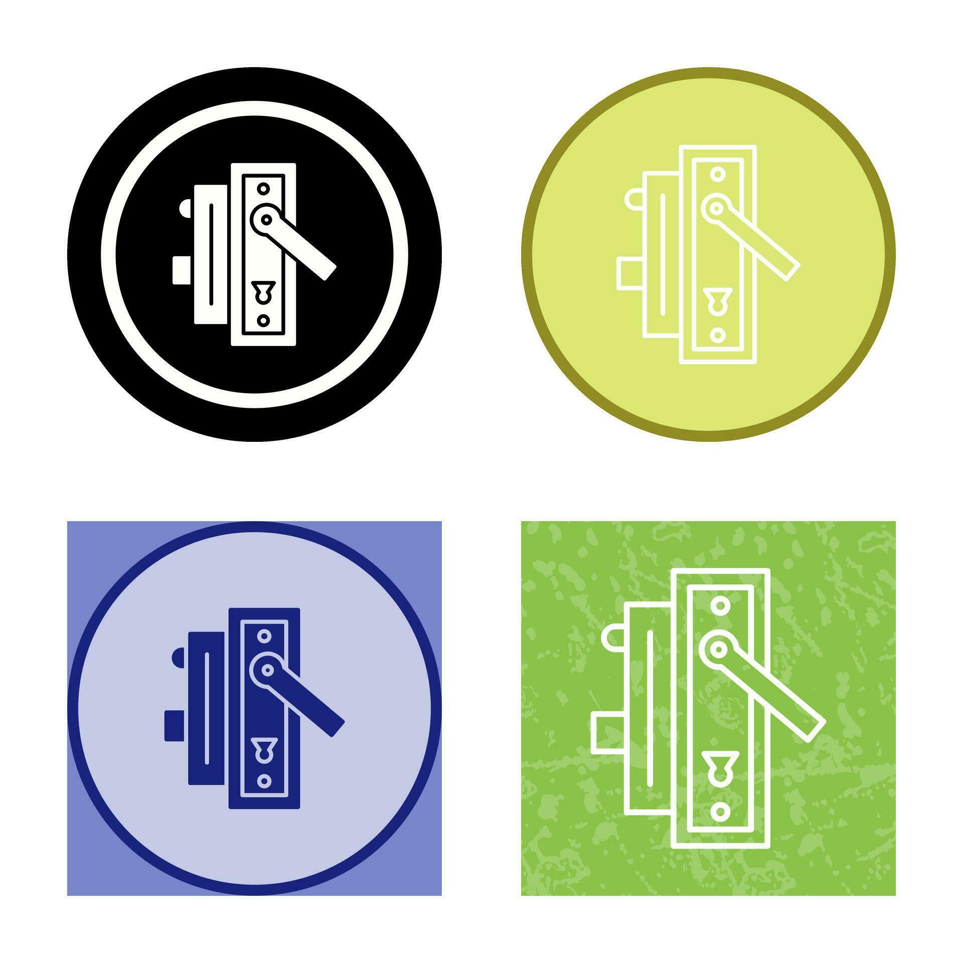 Door Handle Vector Icon 34680324 Vector Art at Vecteezy