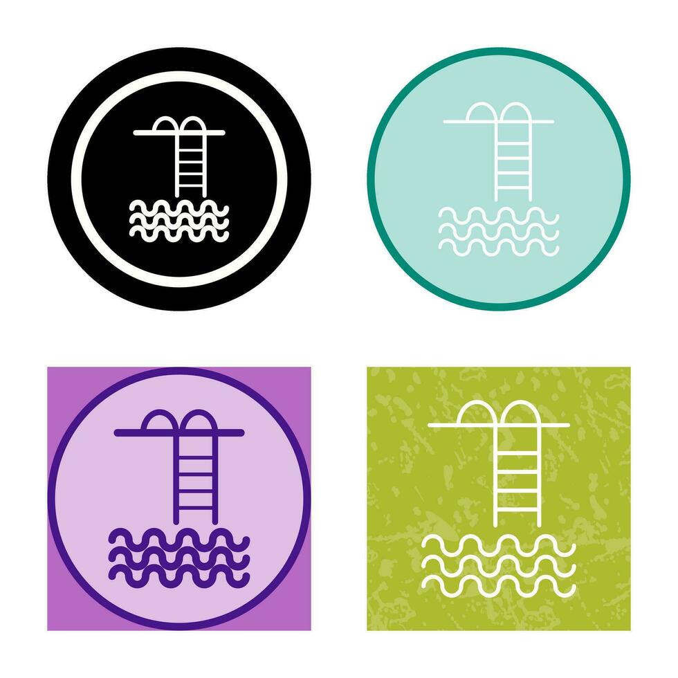 Swiming pool Vector Icon