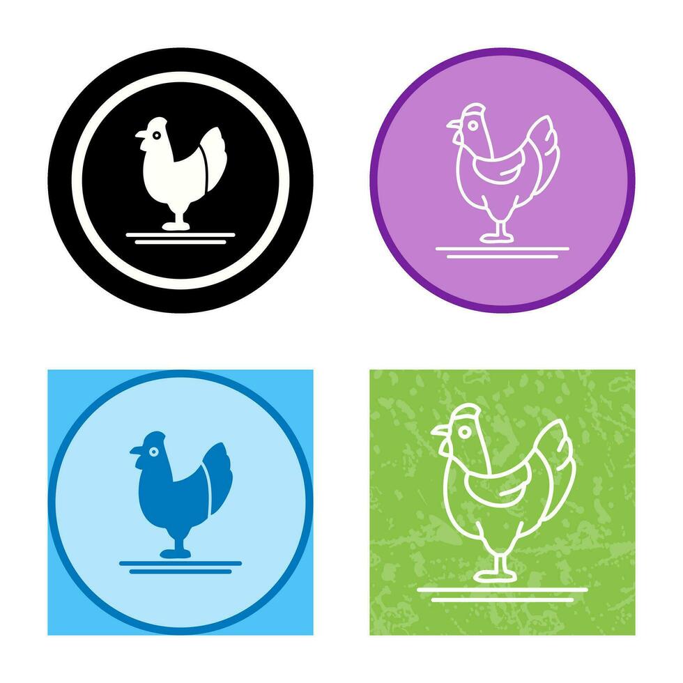 Poultry Vector Icon