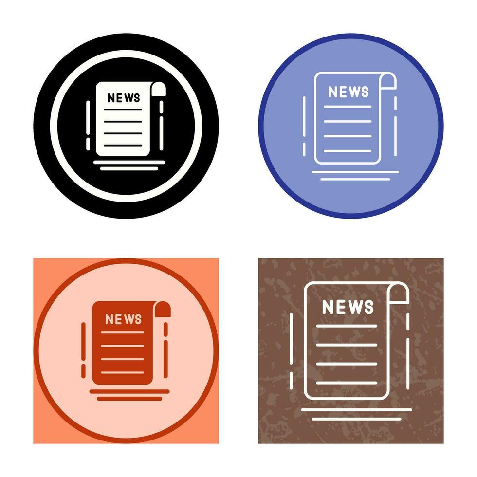 News Vector Icon