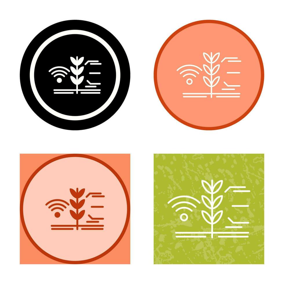 Smart Farm Vector Icon