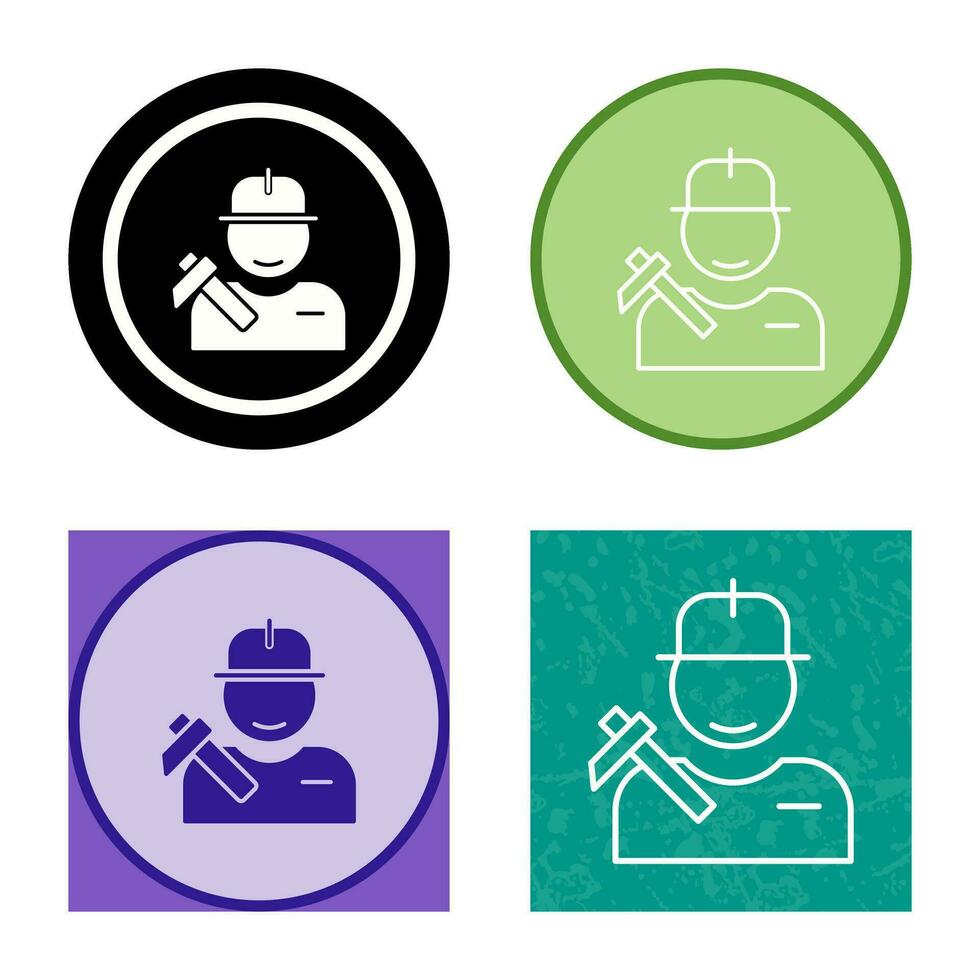 Worker Vector Icon