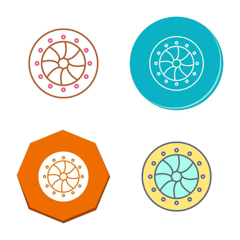 Unique Optical Diaphram Vector Icon