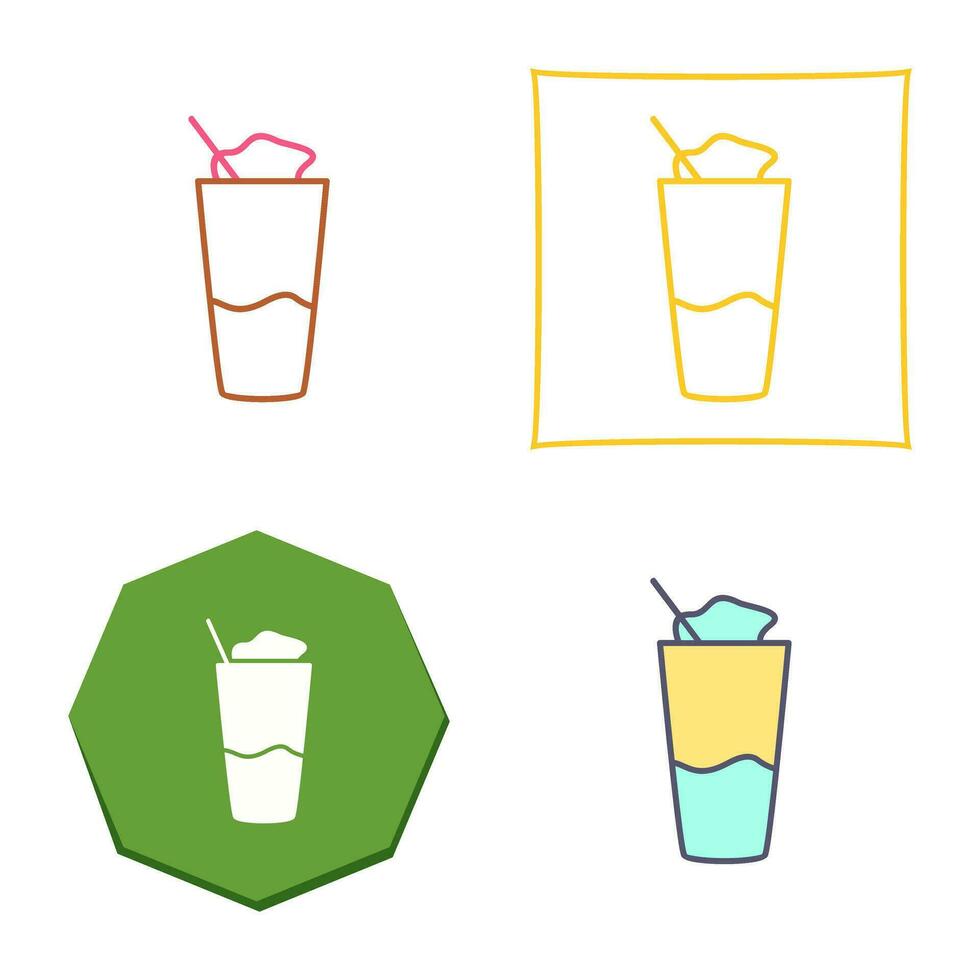 icono de vector frappé