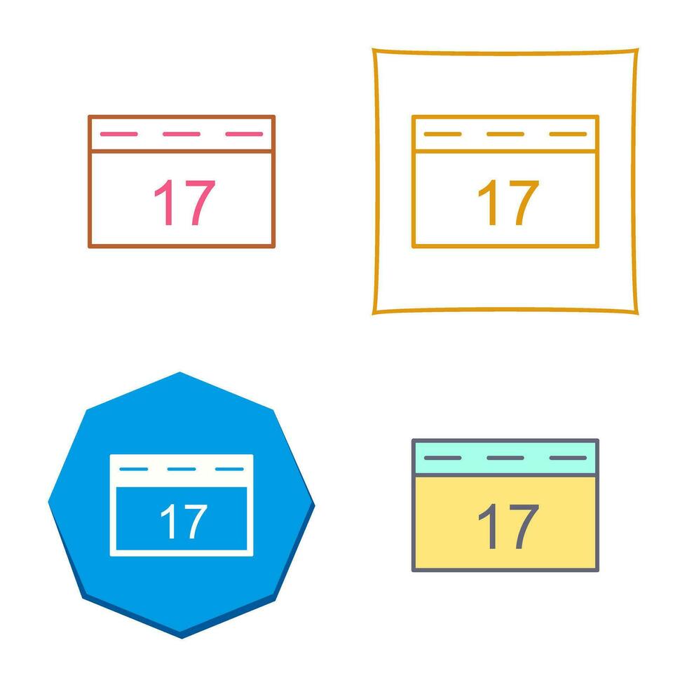 Unique Event Management Vector Icon