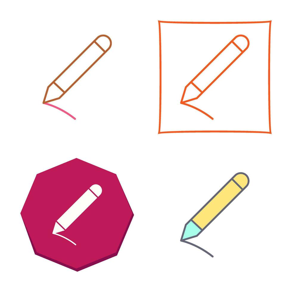 Pencil Vector Icon