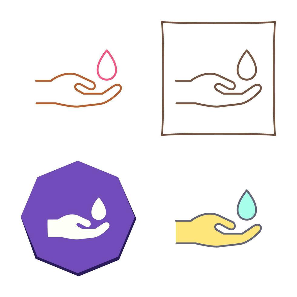 Hands Airdrop Vector Icon