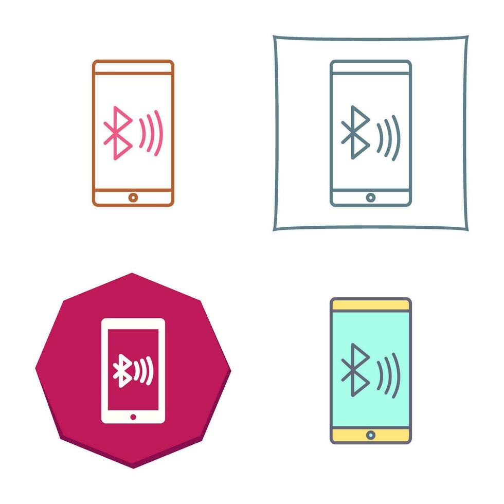 Connected Device Vector Icon