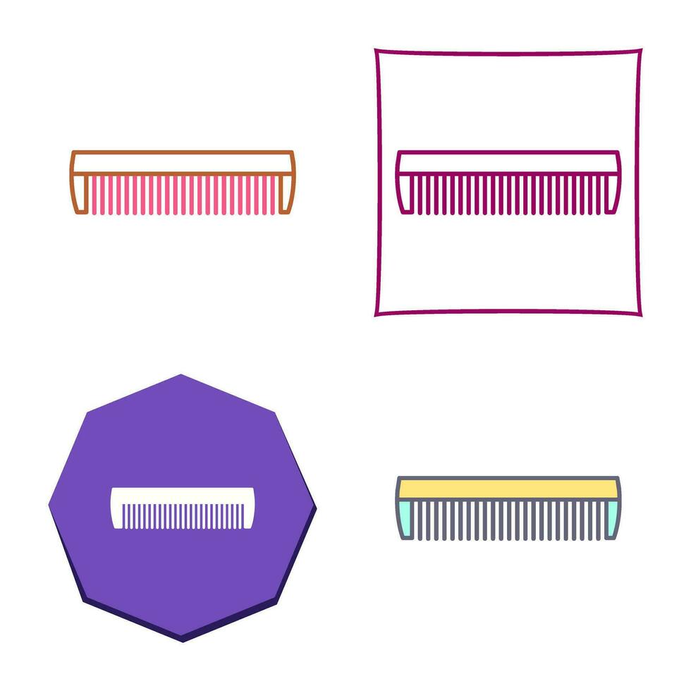 Comb Vector Icon