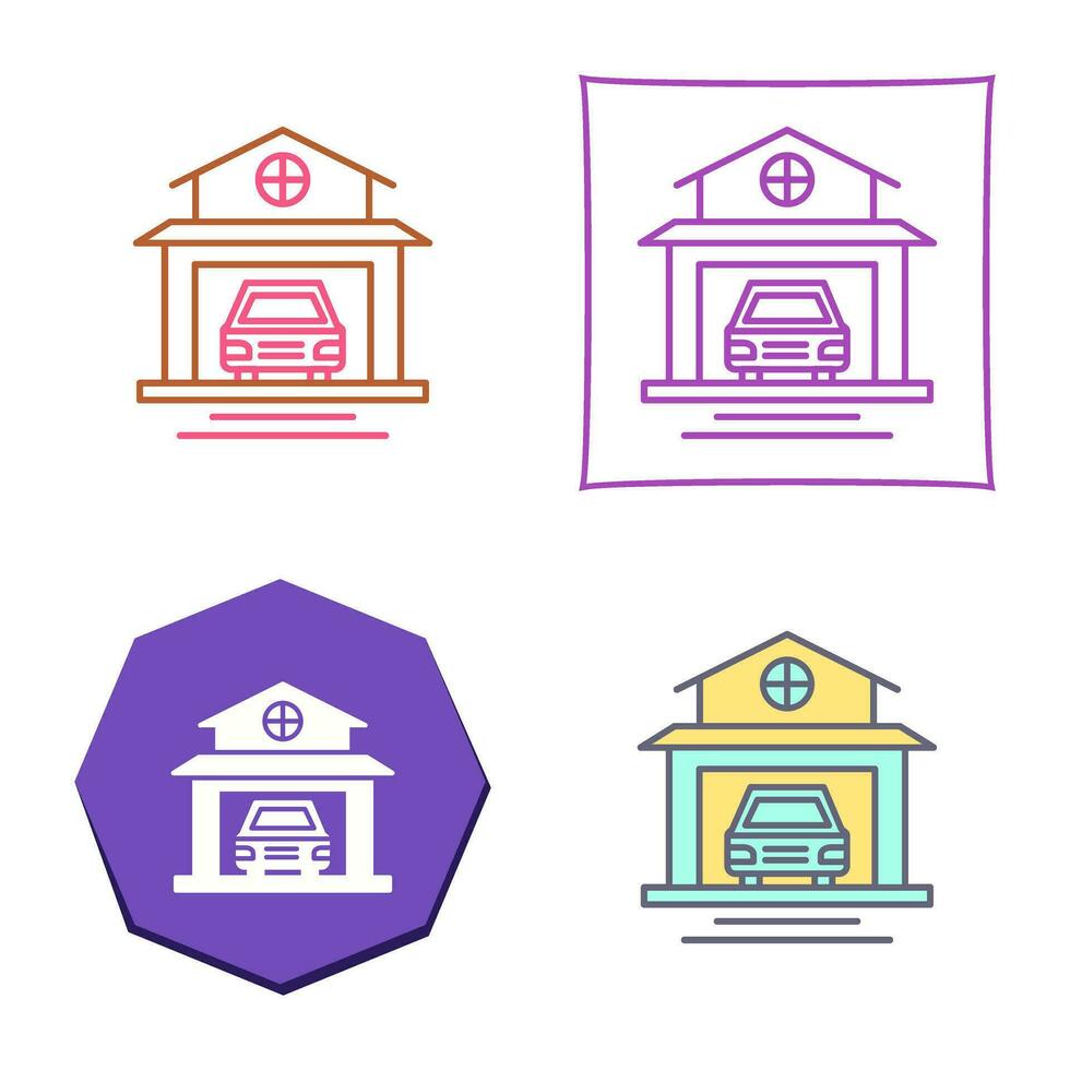 Garage Vector Icon