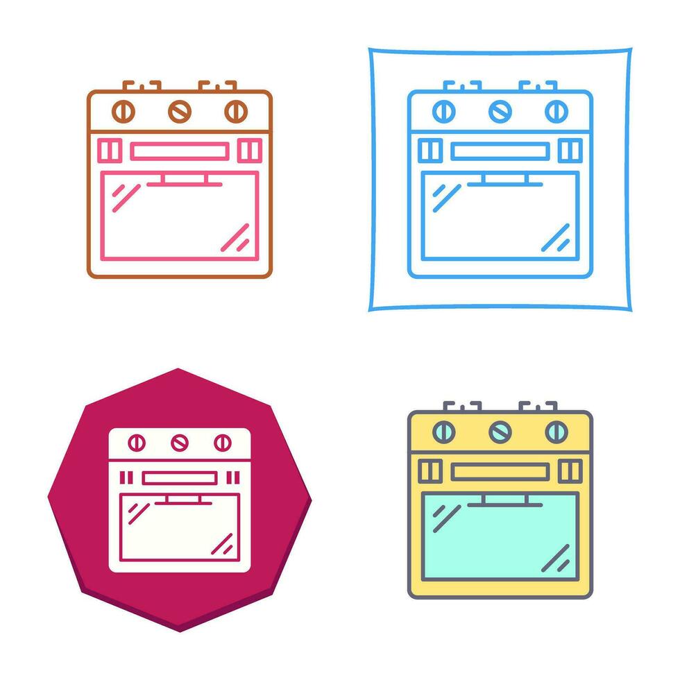 Stove Vector Icon